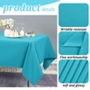 6 Pack Teal Tablecloth 60 x102 inch Polyester Table Cloth