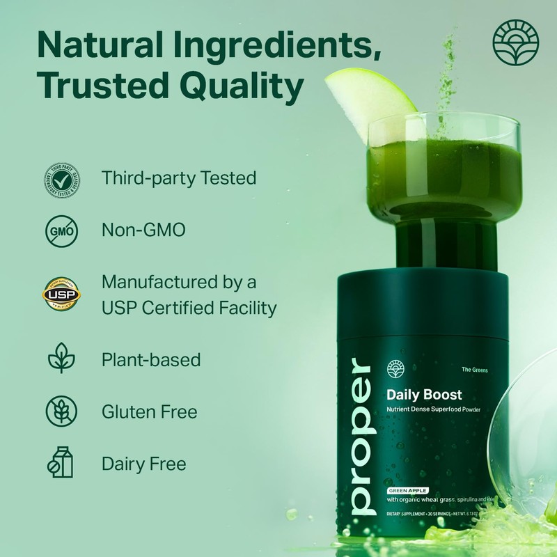 Proper Proper Wellness Boost Bundle: Greens & Immune Support Drink