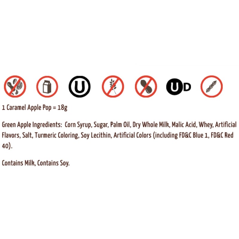 Caramel Apple Pops, 48-Count Packages (Pack of 12)