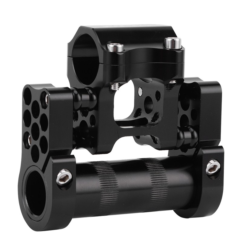 Folding Bike Adjustable Double Stem 25.4 CNC Aluminium Alloy Bicycle