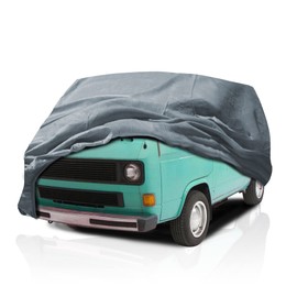 5 Layer Car Cover for Volkswagen Transporter Vanagon Semi Custom Fit Full Coverage All Weather Pollution, Dust, Sun, All Weather Protection