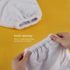 Segbeauty - Manoplas de baño de parafina, color blanco