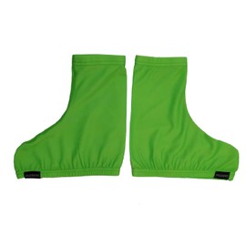 Ice Skates Boot Covers for Size Free Figure Skates (Neon Green)