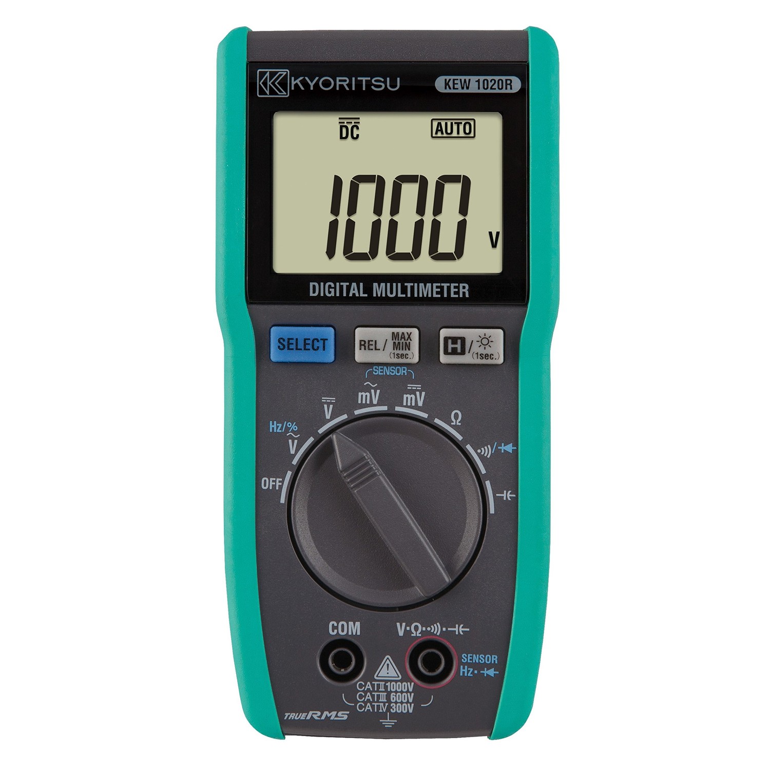 KYORITSU KEW 1020R Digital Multimeter AC DC 1000V Compatible - ibspot.com