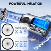 Portable Bike Pump, Mini Electric Bike Pump 120PSI with Digital