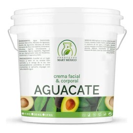 Crema Humectante De Aguacate 10 Kilos