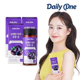 Daily One Refreshing Day Prune Tablet Dietary Fiber 3 boxes / 데일리원 상쾌한 하루 푸룬 정 식이섬유 3통