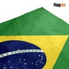 Flagtex Brazil Flag 5ft x 3ft (150cm x 90cm) -