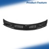 Silscvtt Windshield Window Wiper Cowl Cover Grille Front Black Replacement