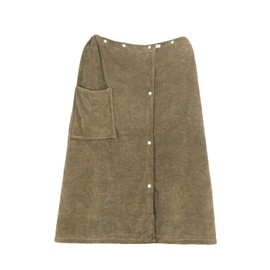 Wrap Towel, Pool Towel, 55.1 x 31.5 inches (140 x 80 cm), Large, Soft, Water Absorbent, Plain, Unisex, Roll Towel, For Bathing, Swimming, Pool, Gym, Hot Springs, Beach, Wear Bath Towel (Brown)