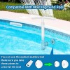No Brand Pool Fountain for Above and In-Ground Pools,Dual Spray