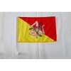 Sicily Car Flag 18'' x 12'' - Italy - Sicilian