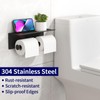 YUMORE Toilet Paper Holder, 304 Stainless Steel Bathroom Double Roll