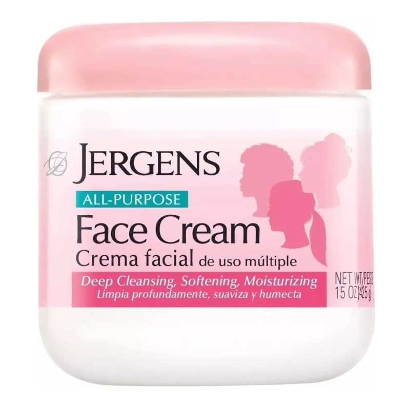 Crema Facial Jergens Multiuso Para Piel Mixta DaNoche 443ml