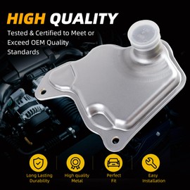 Cenzhiwen RE0F10D JF017E Transmission Filter Oil Pan Gasket Kit Compatible with Nissan Altima Maxima Quest Murano Pathfinder Infiniti Qx60 Replaces# 31728-29X0D 31726-3JX0A 31726-28X0A