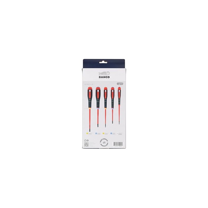 BAHCO Ergo Screwdriver Set Slim Xmas