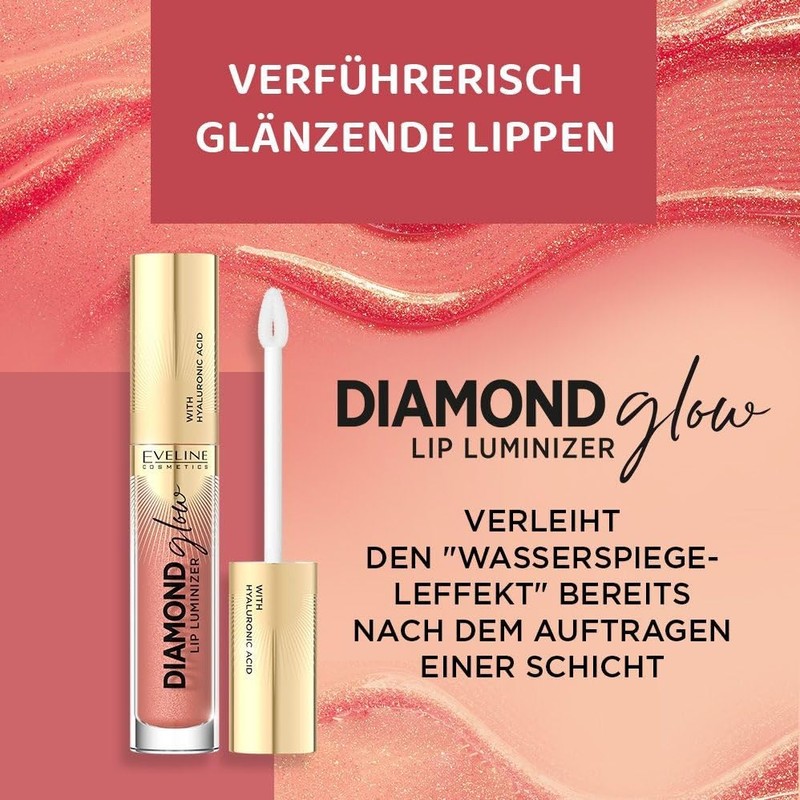 Eveline Cosmetics Diamond Glow Lip Luminizer - Nourishing & Moisturising