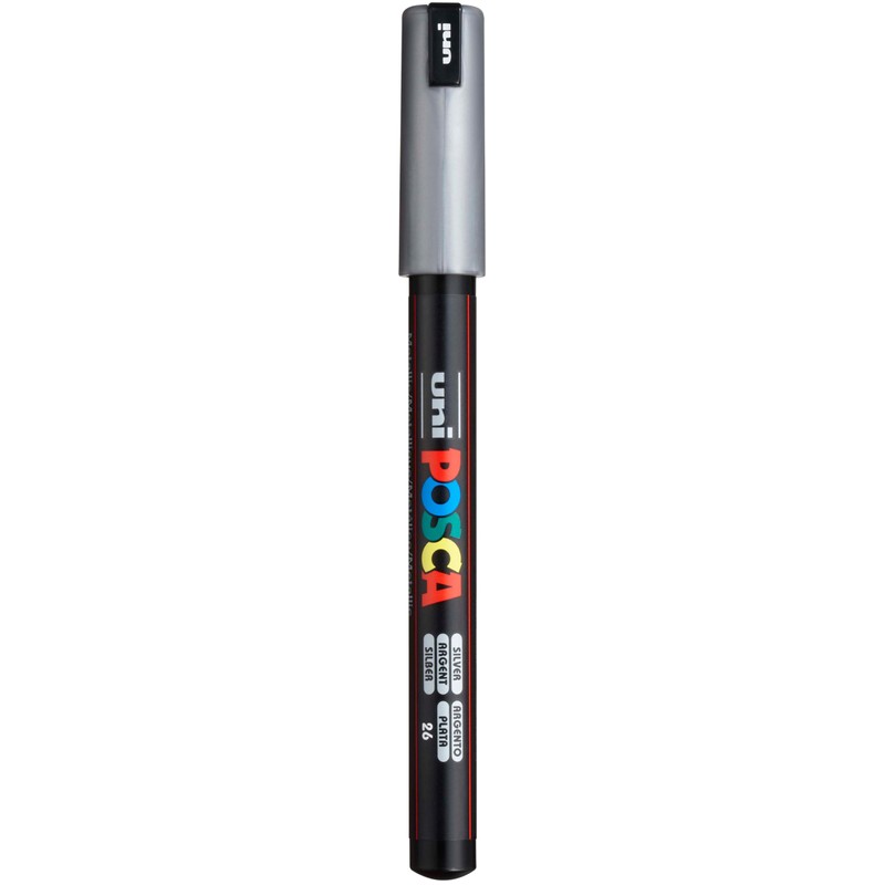 uni POSCA PC-1MR Water-Based Paint Markers, Extra Fine Tip (0.7mm),