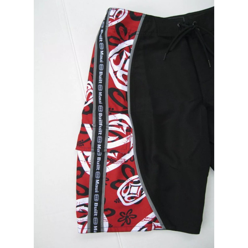 Maui Built Men’s Maui Built Hawaii Black & Red Classic