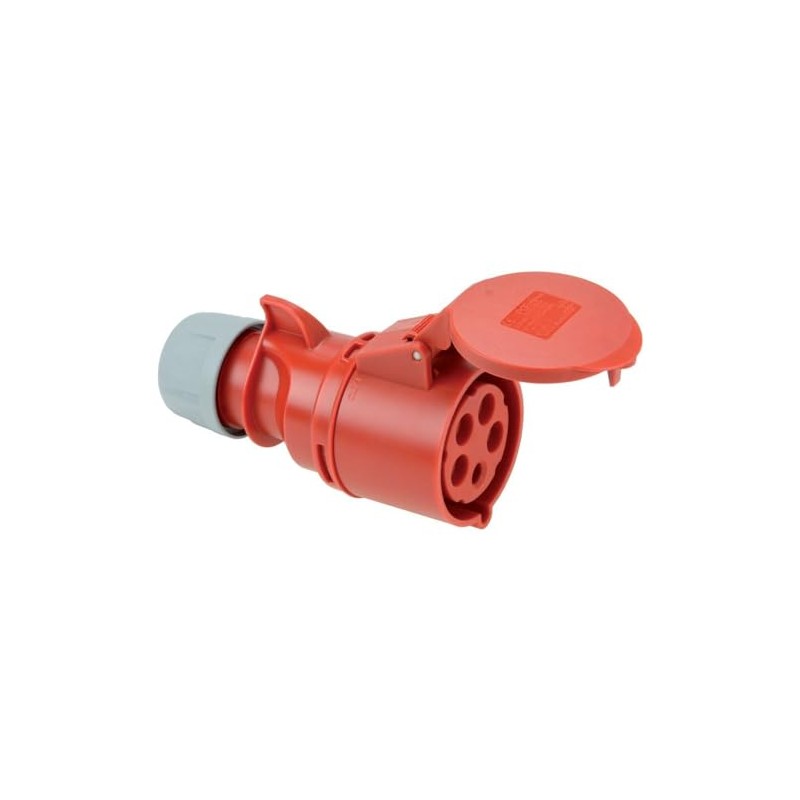 PC Electric Euro coupling socket 5-pin 32 amps IP44, 225-6