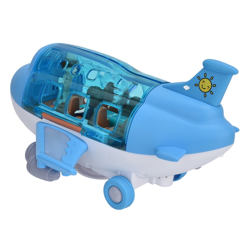 Airplane Toys Simulation Omni Directional Acousto Optic Aircraft Toy for
