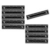 Crime Scene Professional Evidence Photography Scale, 10-Pack, 15cm/6inch Vinyl Rulers