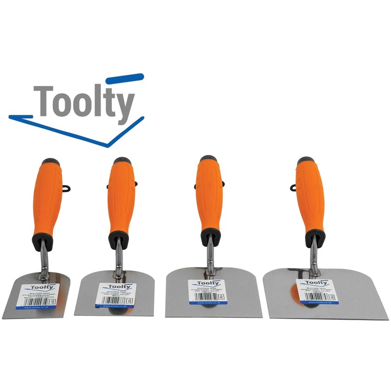 Toolty Stainless Steel Margin Trowel, Wall Putty Trowel, Plastering Trowel,