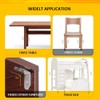BESTU Angle Bracket, Shelf Bracket, Stainless Steel, Angle Bracket, L-Shaped,