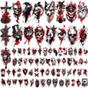77 Sheets Temporary Tattoos for Adults and Kids, Cool Waterproof