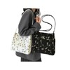 Women's Elegant Floral Fabric Shoulder Bag, Summer Trendy Large Capacity