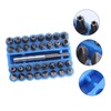 TEHAUX 33pcs Security Bit Set with Magnetic Extension Holder Tamper