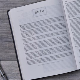 The Prayer Bible: Pray God’s Word Cover to Cover (NKJV, Brown Genuine Leather, Red Letter, Comfort Print)