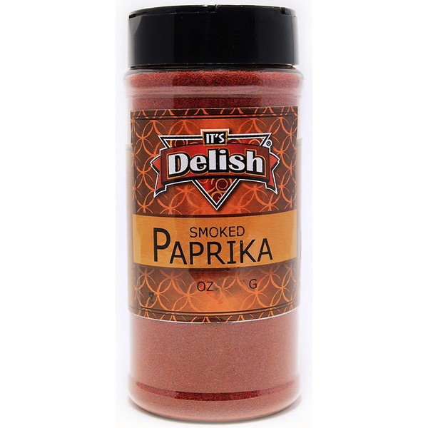 Gourmet Smoked Paprika by Its Delish, 8 Oz. Medium Jar