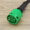 OTOTEC 4Pcs Trailer Rear Light Connector 5 Pin Connector Cable