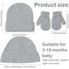 tyokas Baby Hat Winter Baby Hat and Gloves Set Baby