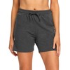 EZRUN Bermudas para Mujer, Pantalones Cortos de Verano con Bolsillos