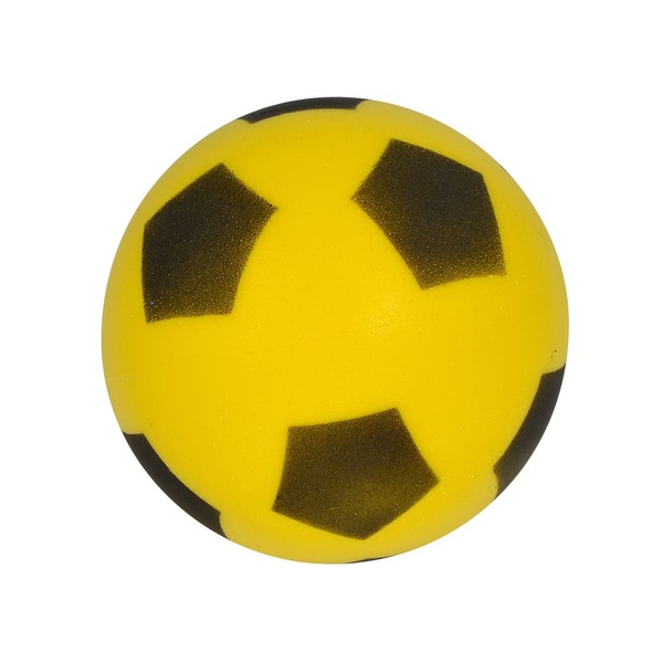 Simba 107350017 - Softball, 3-fach sortiert, es wird nur ein Artikel geliefert, blau, rot, gelb, 10cm