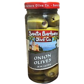 Santa Barbara 3pk Onion Stuffed Olives 5oz