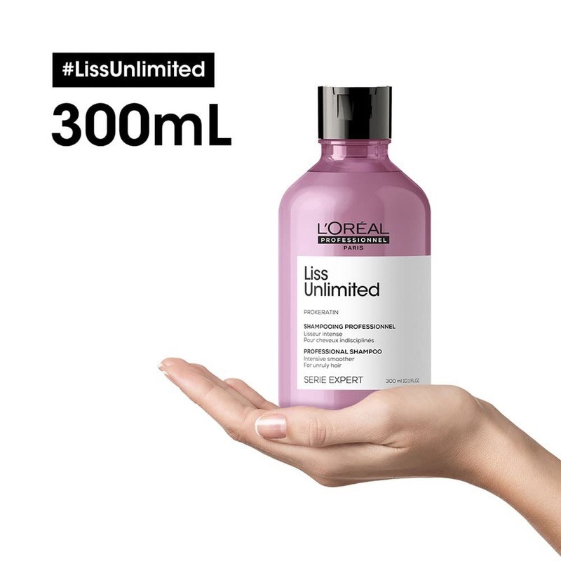 L'Oréal Serie Expert Lis Unlimited SE21 Shampoo 10.1 fl oz