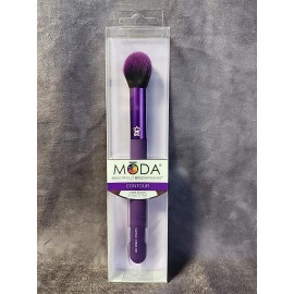 MODA PRO MAKEUP CONTOUR BRUSH METALLIC PURPLE NIP