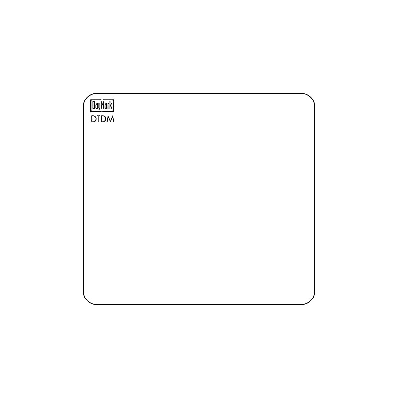 Direct Thermal Dissolvable Printer Label, 2.2" x 2" (Roll of