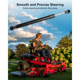 Steering Shock Damper Replace 09689700 03769800 Fit for Ariens Zoom 1334 Zenith Apex Gravely ZT HD Pro-Turn 48 52 60, Lawn Tractor Mower Gas Dampener