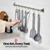 Wagensteiger Dark Gray Silicone Ladle: Heat Resistant with Gentle Head