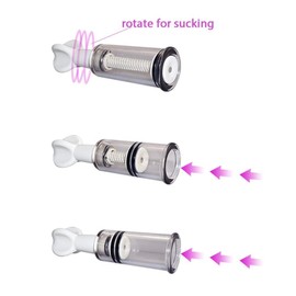 Vacuum Twist Suction Cupping Device Rotating Cupping Magnet Massage Full Body Massager Vacuum Cupping Set Cupping Therapy Set - 2 Pcs/Set