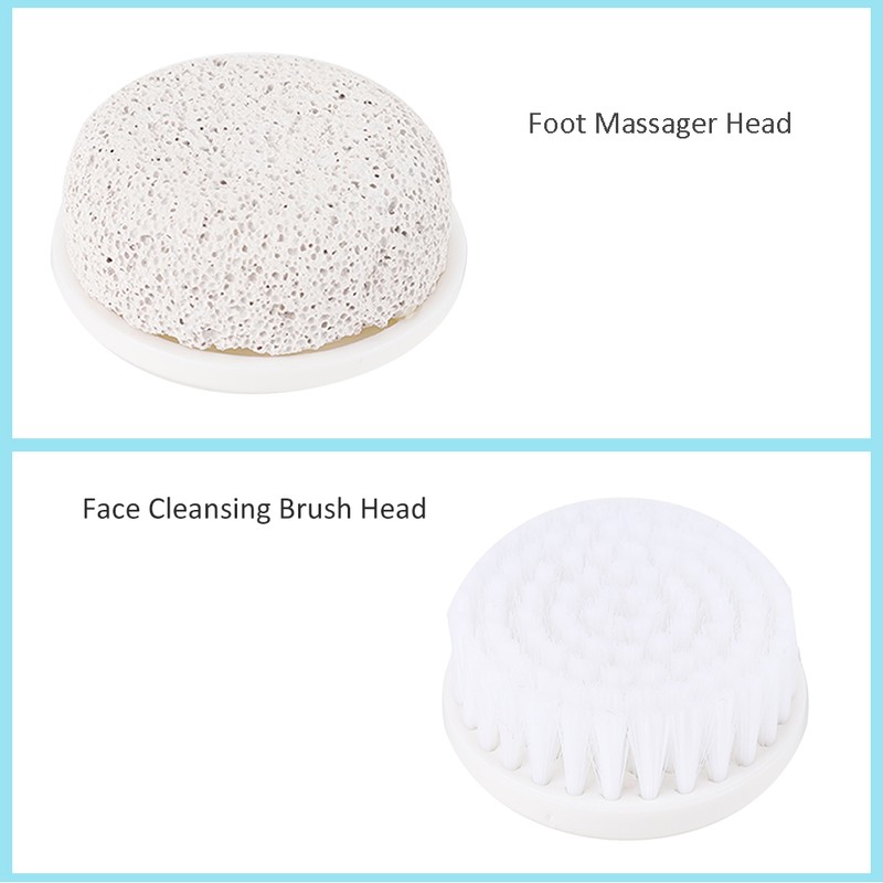 4 in 1 Waterproof Electric Cleansing Face Brush Include Detachable