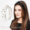 KESYOO 2Pcs Pearl Headband Hair Bands Pearl Headbands Girls Jeweled