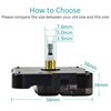 Quartz DIY Clock Movement Mechanism DIY Replacement Parts (No Hour