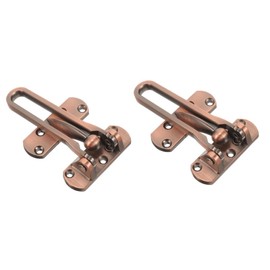 Operitacx 2 Stück Diebstahltürschraube Innen Innere Türverstärkungsschloss Riegel Sperren Aus Home Security Türschlösser Home Security Door Schloss Zinklegierung