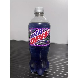 Mountain Dew Purple Thunder Full 20 Oz Bottle Brand New
