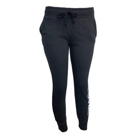 Victoria's Secret Pink Fleece Joggers Pant Color Black Size Medium New